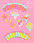 XO Fetti - Pool Party Cupcake Toppers