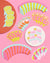 XO Fetti - Pool Party Cupcake Toppers