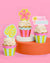XO Fetti - Pool Party Cupcake Toppers