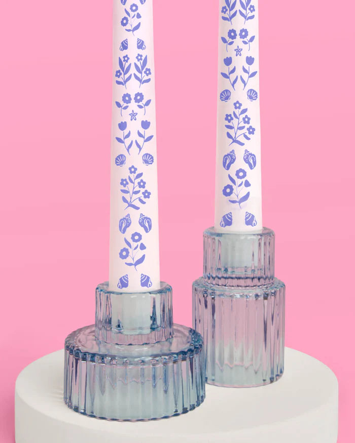XO Fetti - Coastal Candlesticks