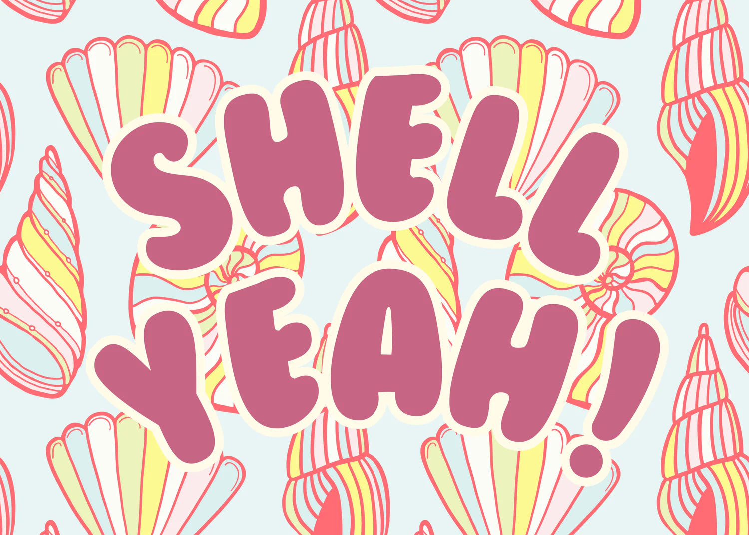 Surf Shack Puzzles - Shell Yeah Postcard Puzzle