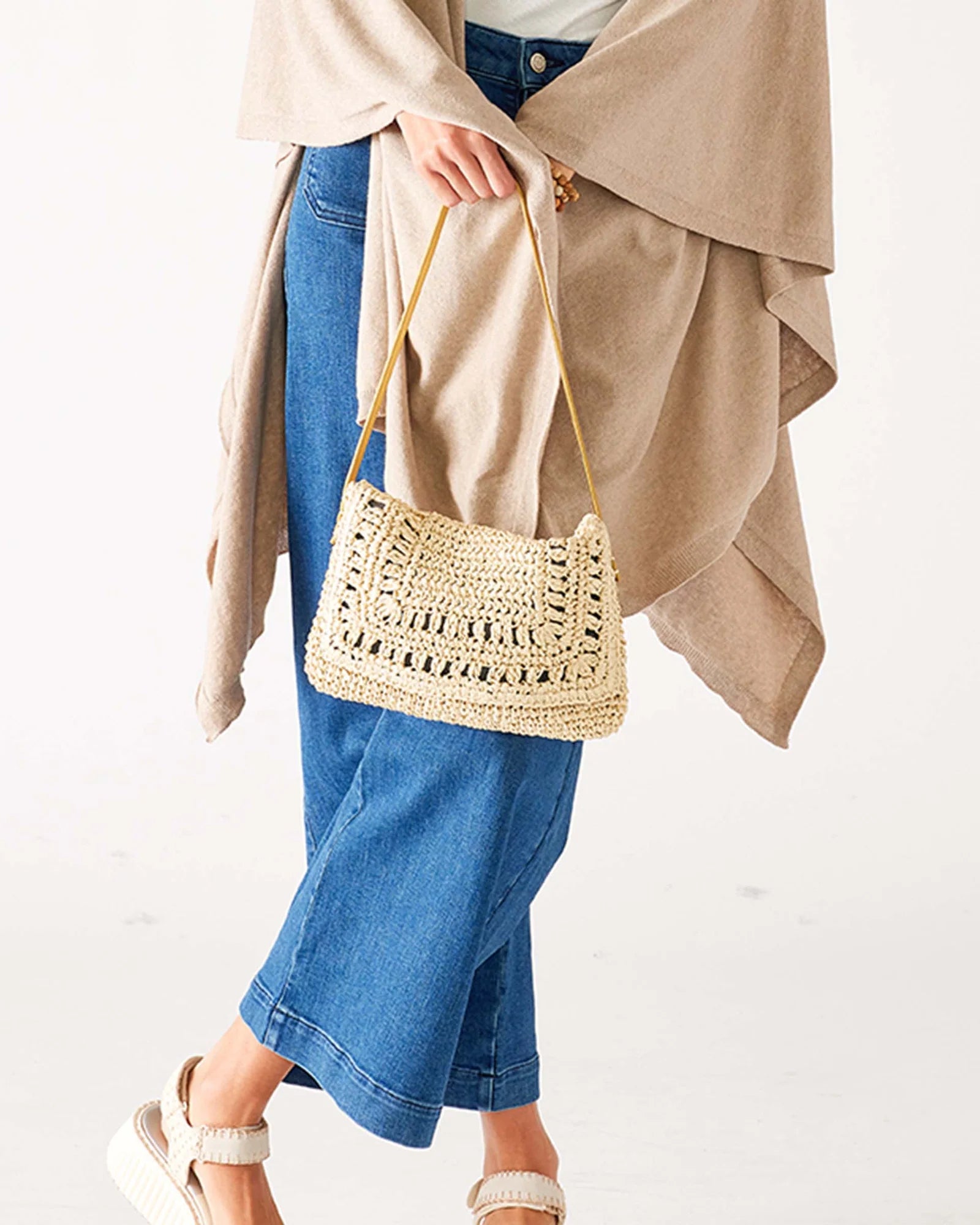 MerSea - Sun Chaser Straw Pochette - Natural (Add-On)