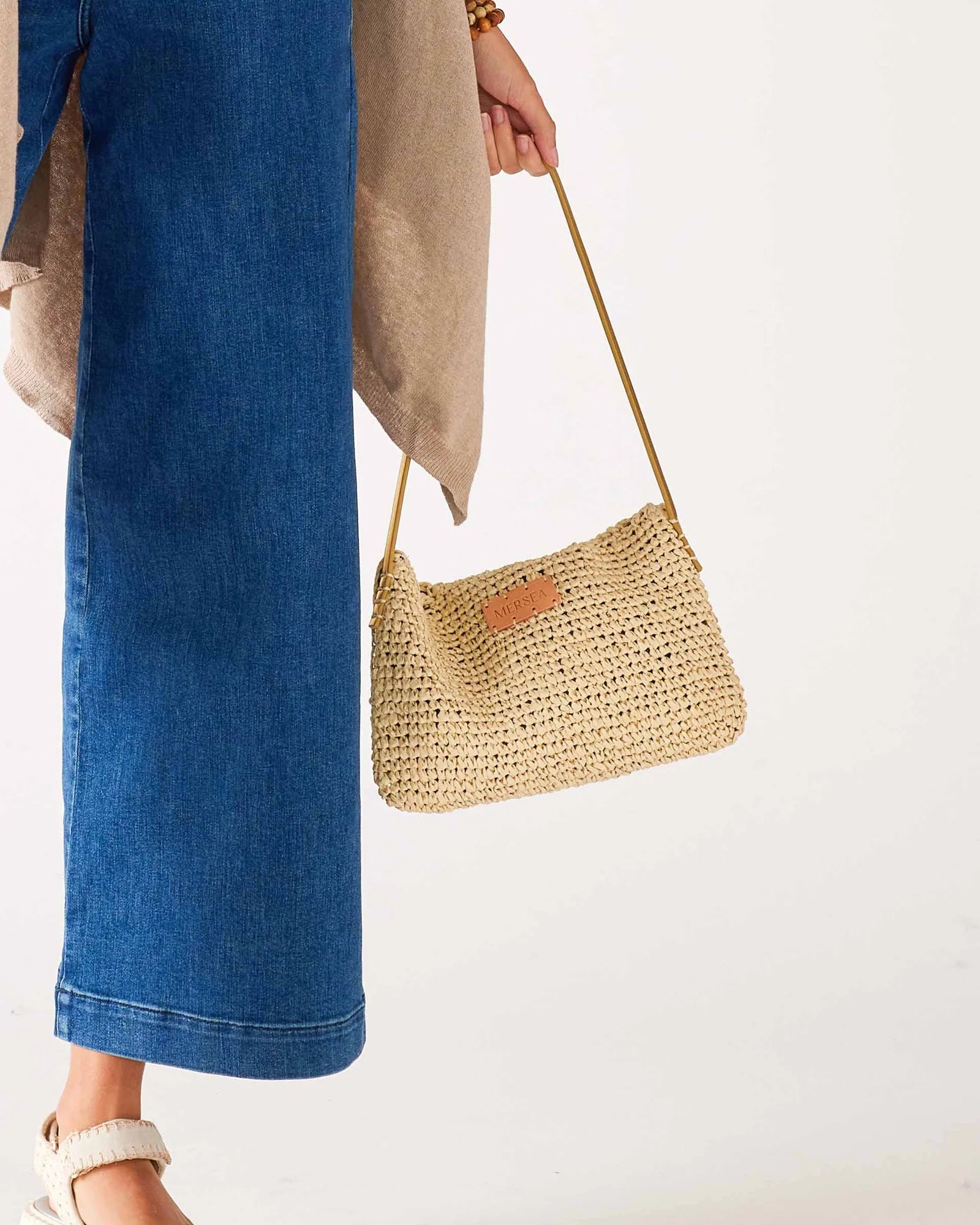 MerSea - Sun Chaser Straw Pochette - Natural (Add-On)