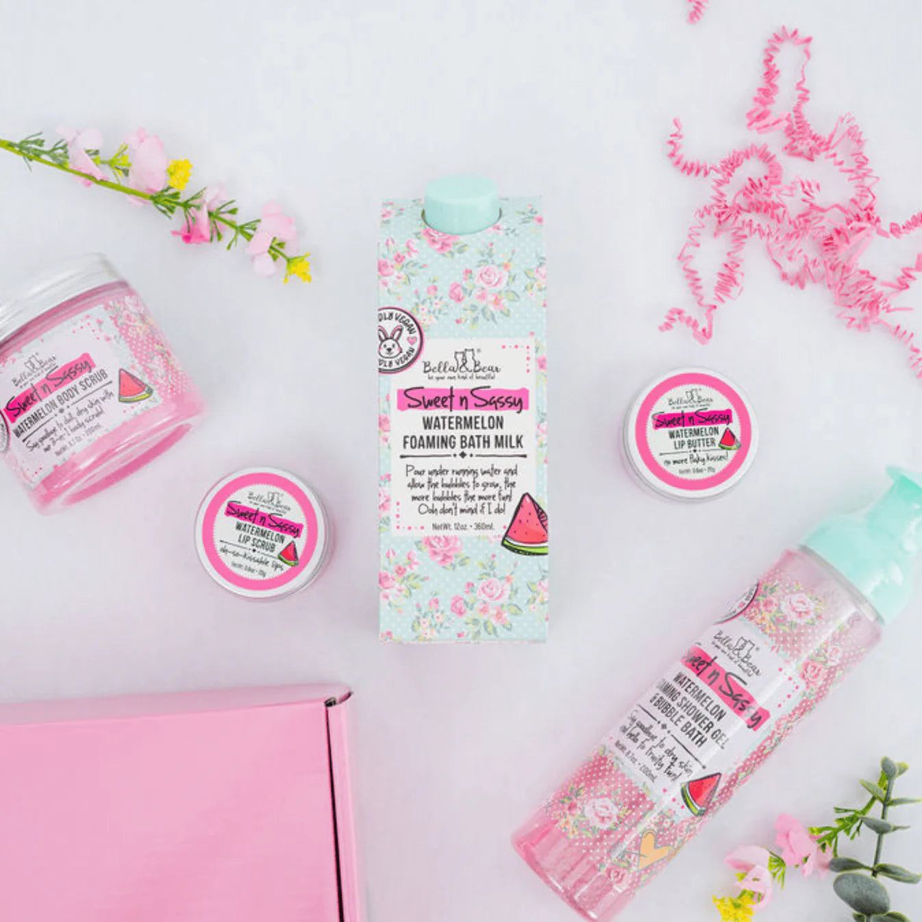 Bella & Bear - Sweet n' Sassy Watermelon Gift Set