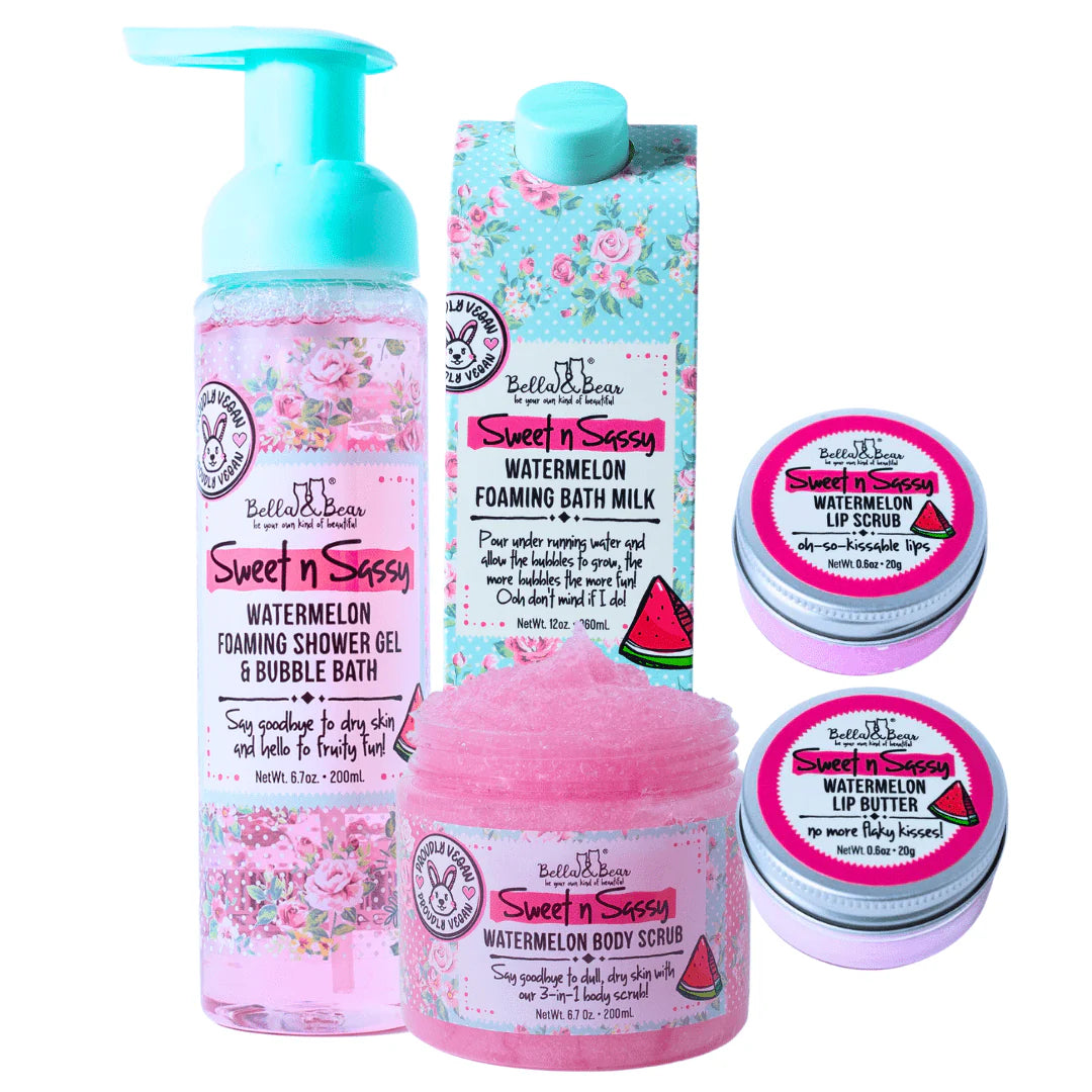 Bella & Bear - Sweet n' Sassy Watermelon Gift Set