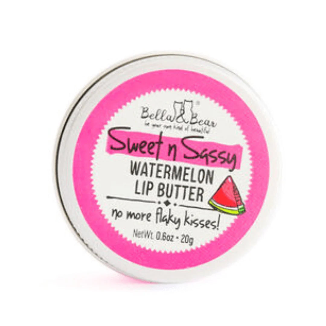 Bella & Bear - Sweet 'n' Sassy Watermelon Lip Set - Lip Scrub & Lip Butter