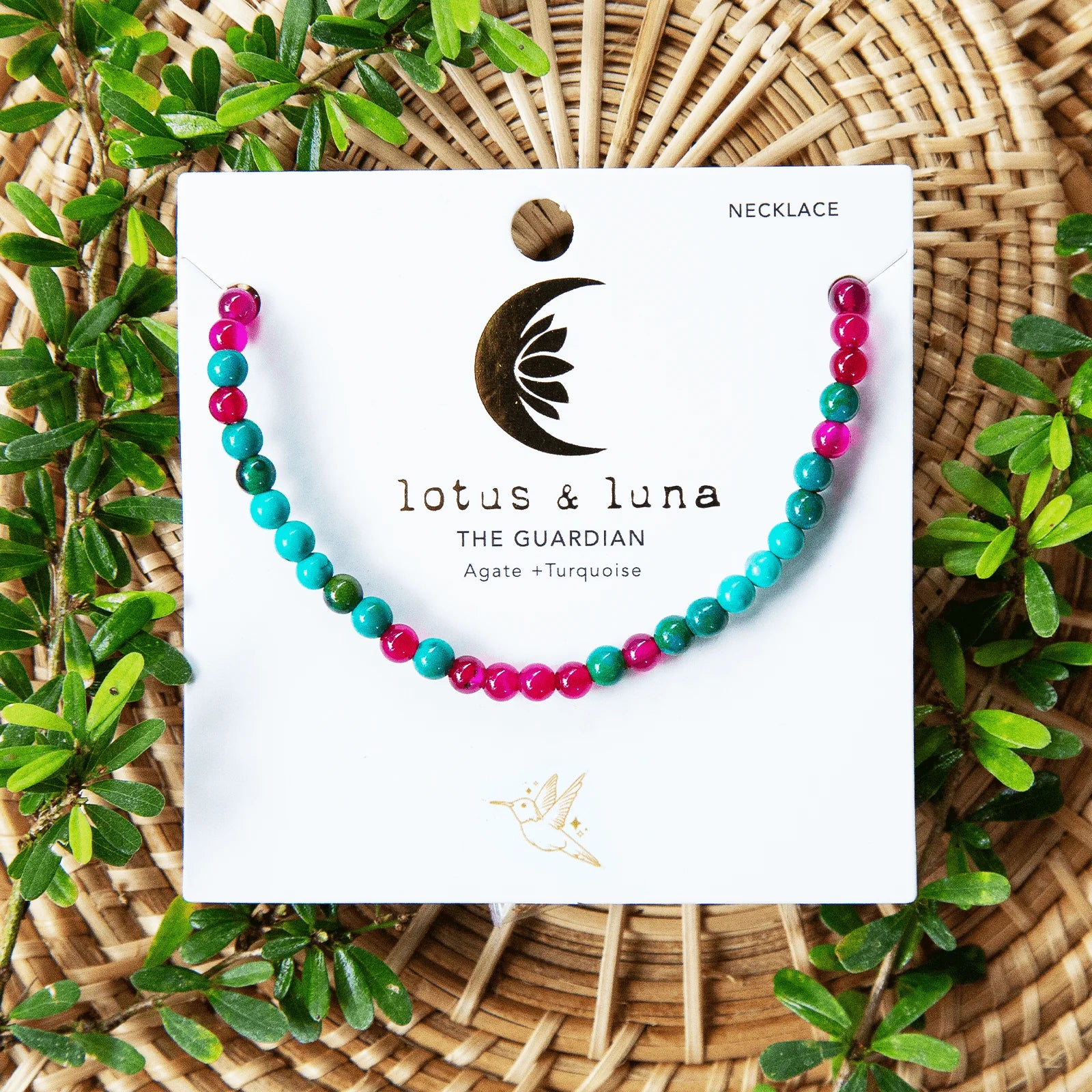 Lotus and Luna - The Guardian Healing 4mm Necklace (Add-On)