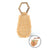 TopTote - The Fray Hat Clip - Natural Raffia W/ Gold