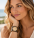 Frasier Sterling - Tort Metal Cuff Shell