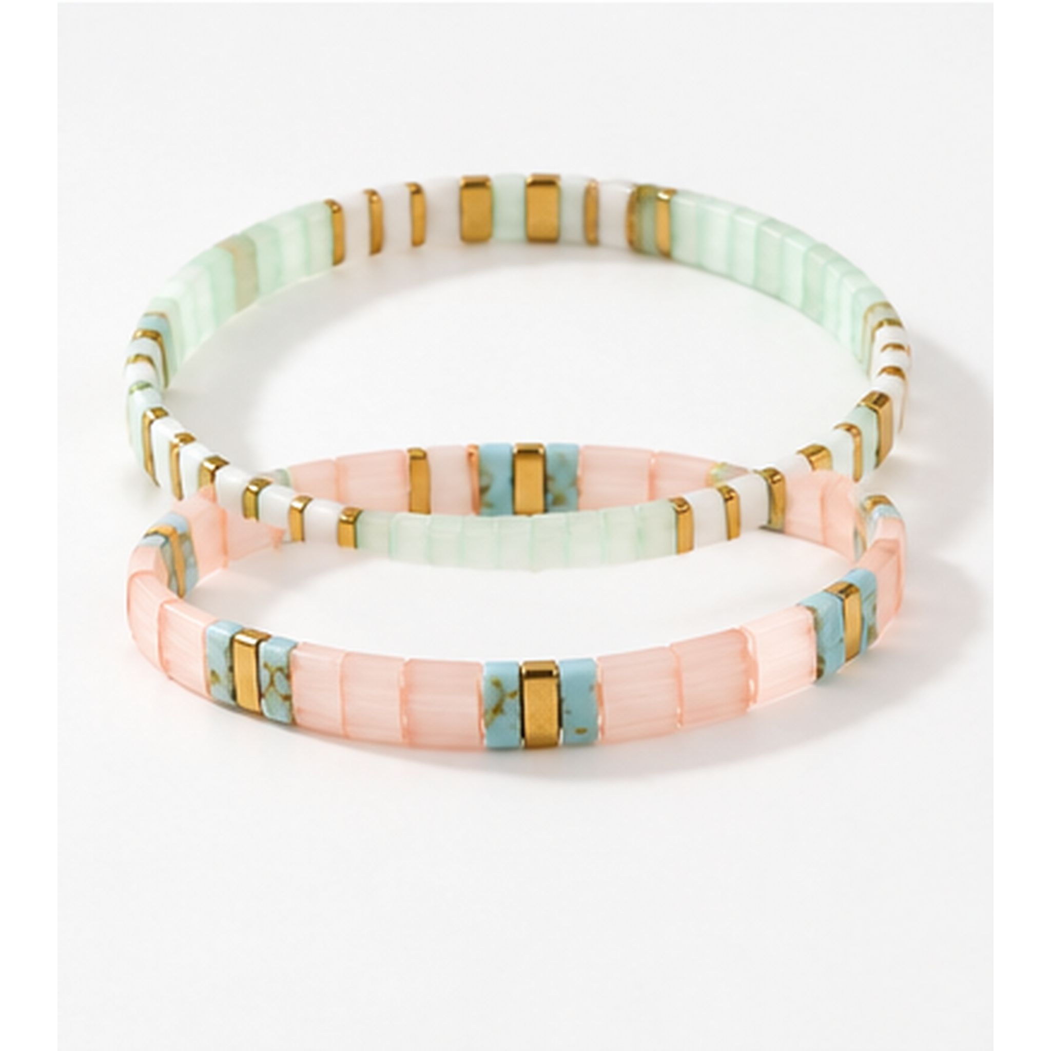 Tiny Bandit - By the Bay Tila Bracelet Set