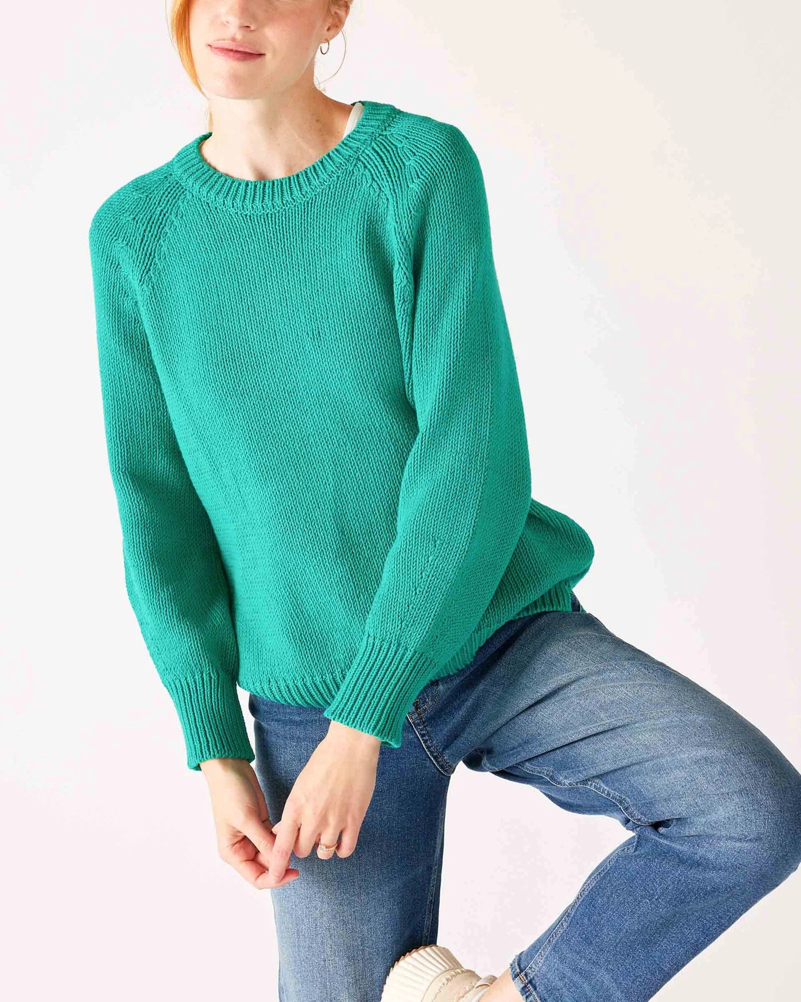 MerSea - Amalfi Crewneck Pullover - Cabbage Patch (Add-On)