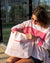 MerSea - Le Canvas Tote - Strawberry Milk (Add-On)