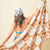 The Darling Effect - Flower Check Brown Quick-Dry Beach Towel