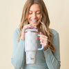The Darling Effect - Blue Checker 40 oz Take Me Everywhere Tumbler (Add-On)