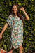 Lost + Wander - The Seascape Cover Up Dress - Luau (N)