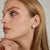 Bryan Anthonys - Grit Baroque Pearl Stud Earring 14K Gold - (Add-On)