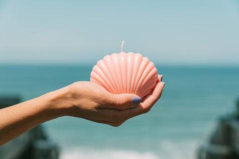 Vagabond Goods - The Island Time Shell Candle