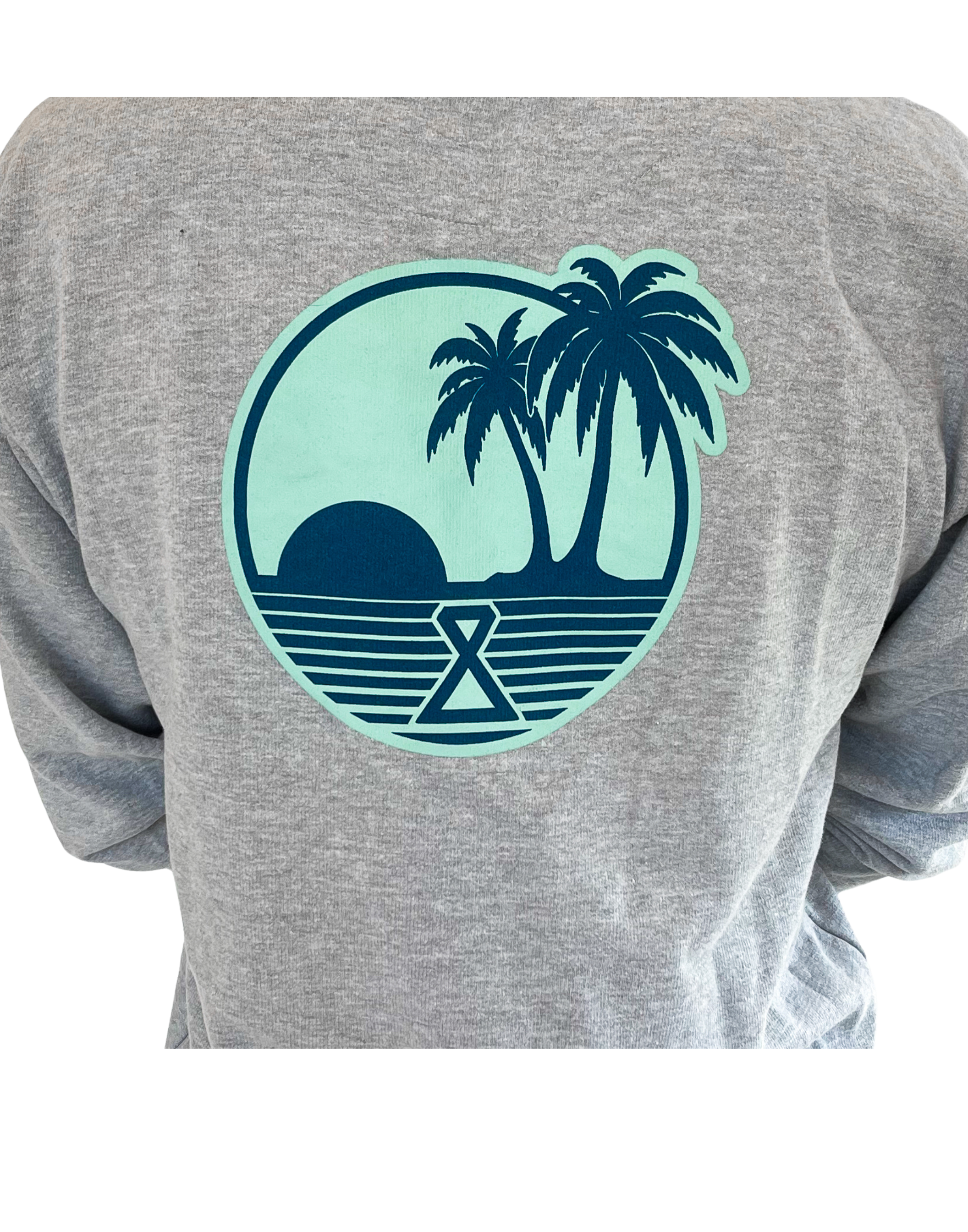 Cutlass - Golden Hour Crew Fleece - Heather Grey (Add-On)