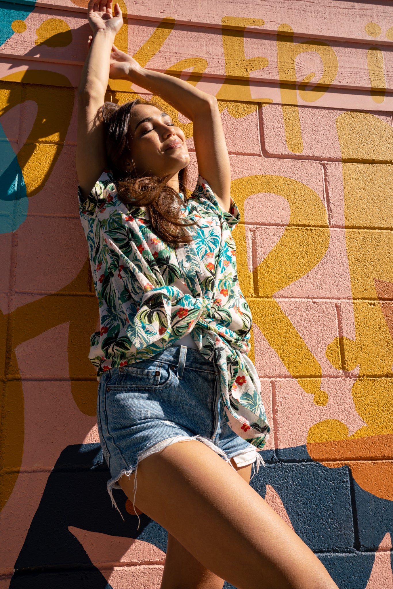 Lost + Wander - The Seascape Cover Up Dress - Luau (N)