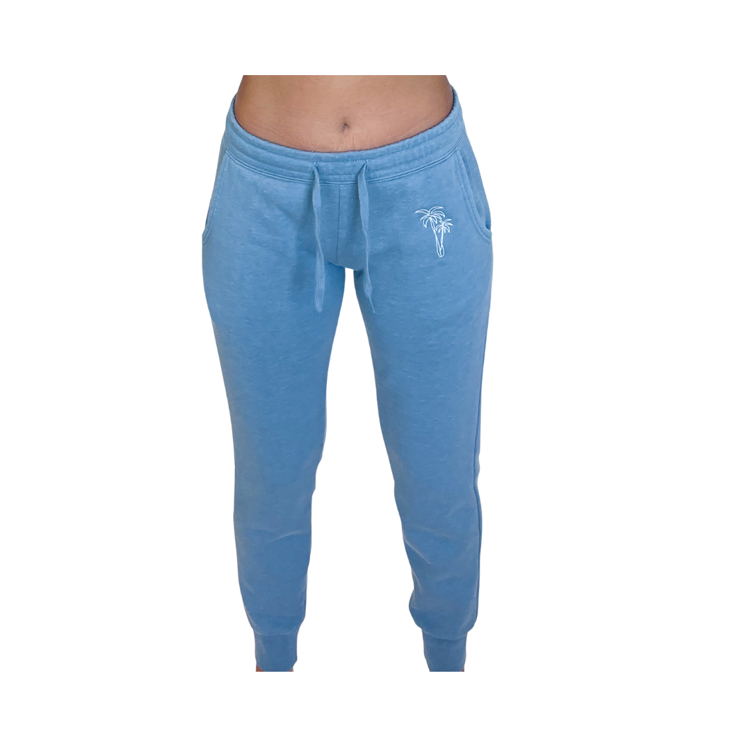 Beachly - Pacific Palms Sweatpants - Pacific Blue (Add-On)