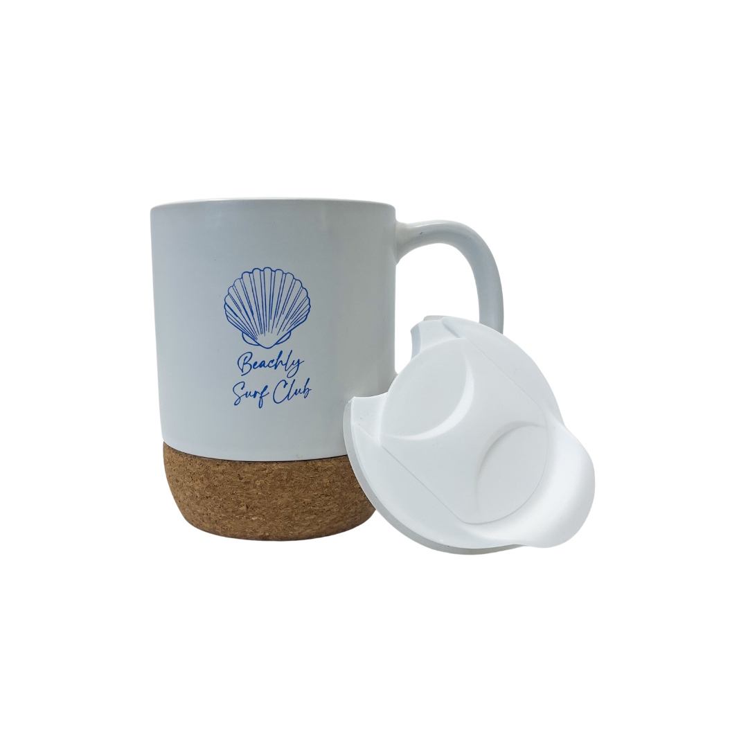 Beachly - Surf Club Mug - Cream (Add-On)