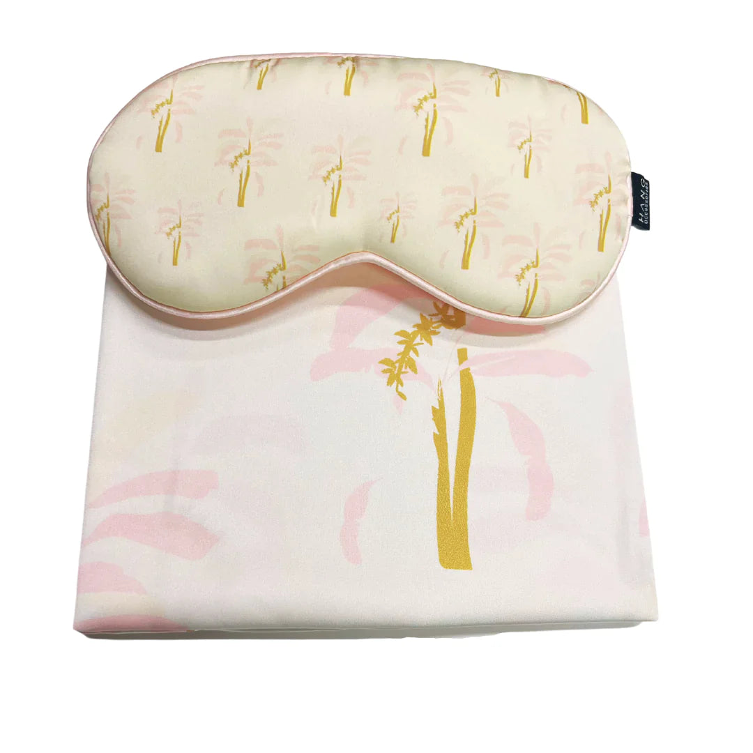 Hang Accessories - Palm Eye Mask & Palm Pillowcase Satin Set - (Add-On)