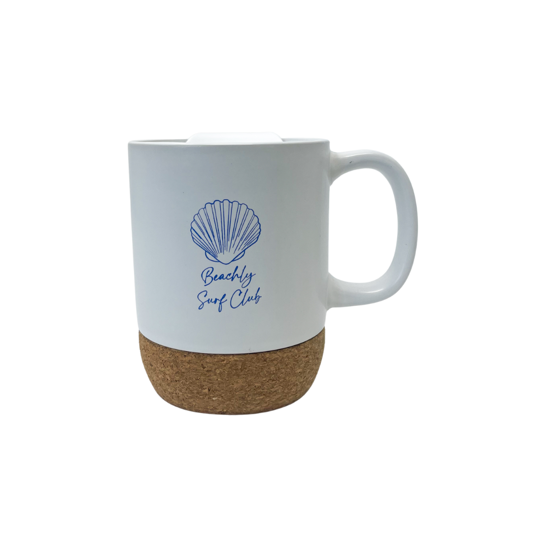 Beachly - Surf Club Mug - Cream (Add-On)