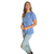 Beachly - Largo Palmas Tee - Hazey Blue (Add-On)