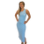 Beachly - Capri Ribbed Dress - Seaside Blue (Add-On)