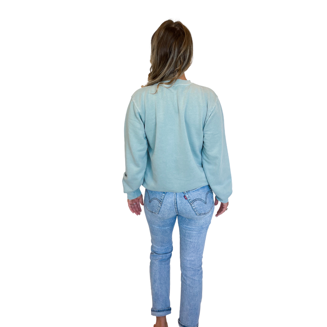 Beachly - Seabreeze Crew Sweatshirt - Seafoam (Add-On)