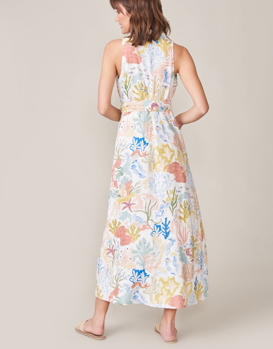 Spartina 449 - Emeline Dress Seafoam Mermaids (Add-On)