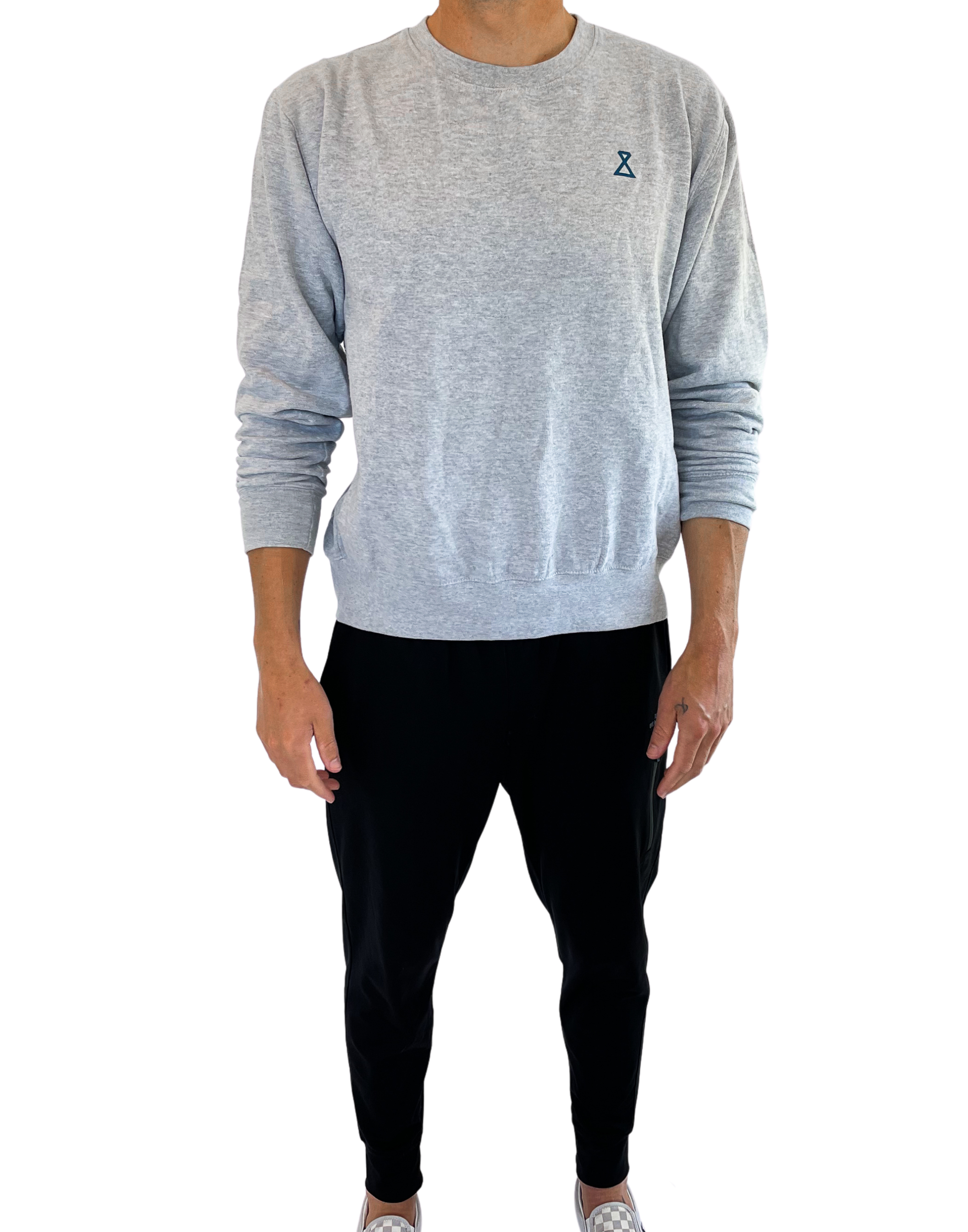 Cutlass - Golden Hour Crew Fleece - Heather Grey (Add-On)