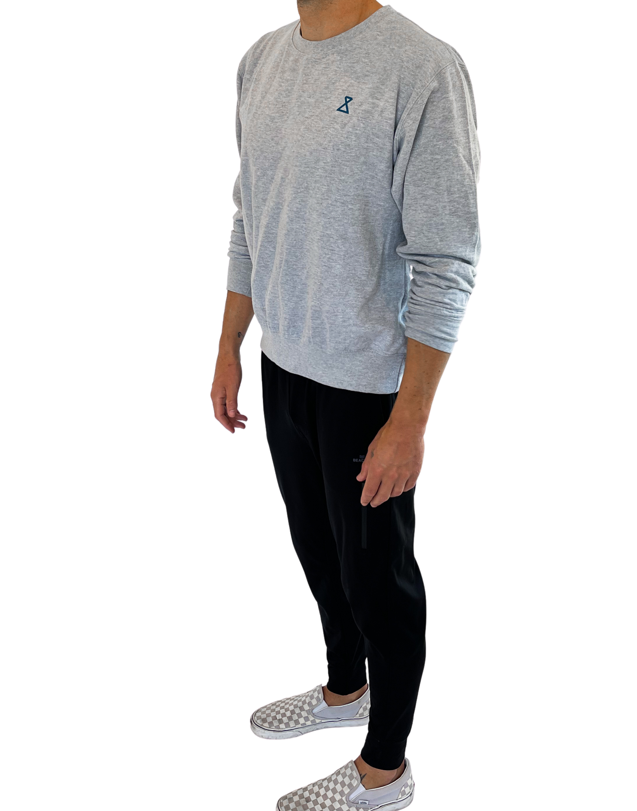 Cutlass - Golden Hour Crew Fleece - Heather Grey (Add-On)