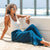 Deep Teal Wide Leg Cotton Pants