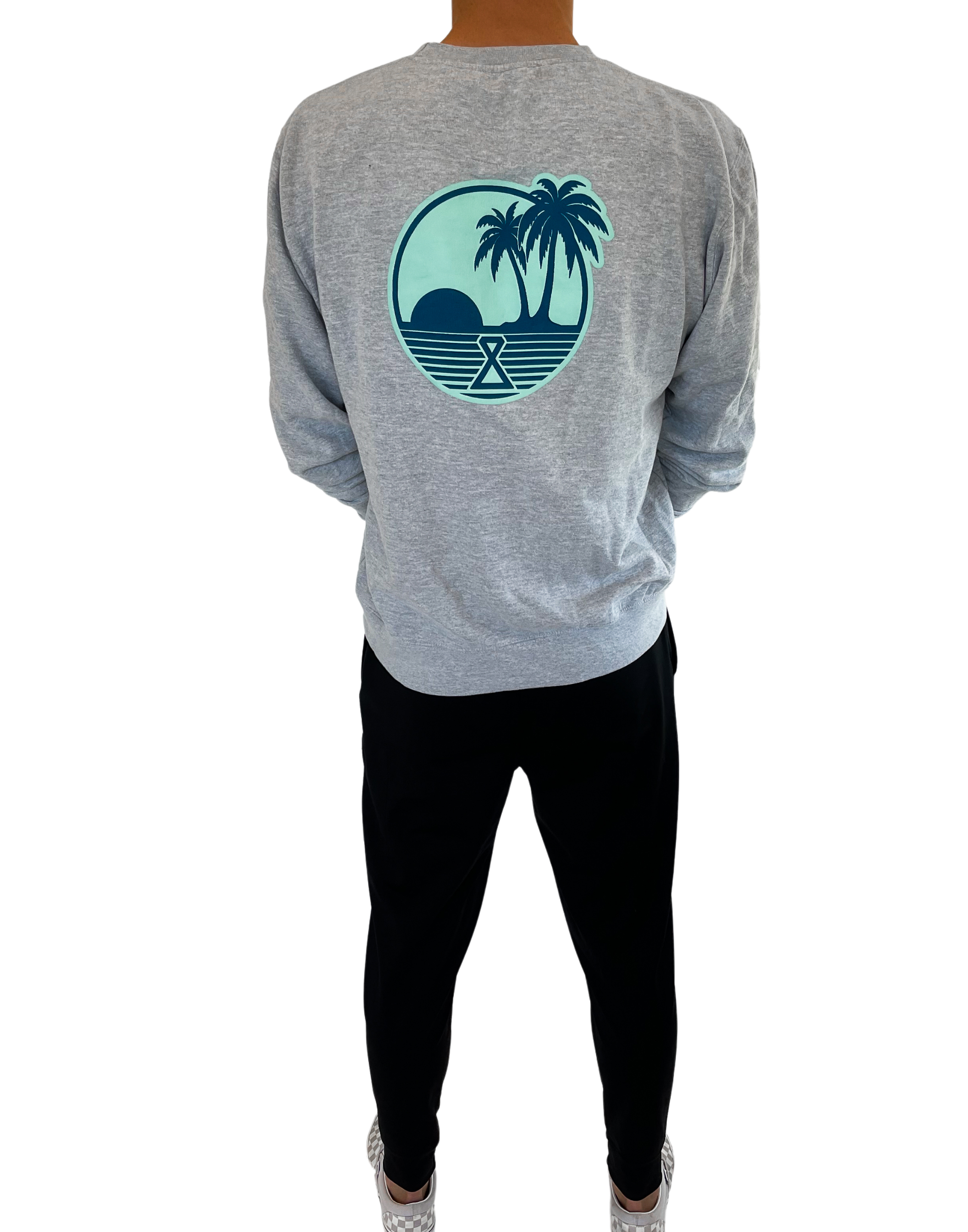 Cutlass - Golden Hour Crew Fleece - Heather Grey (Add-On)