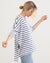 MerSea - Catalina Striped Slub Tee - White/Navy Stripes (Add-On)