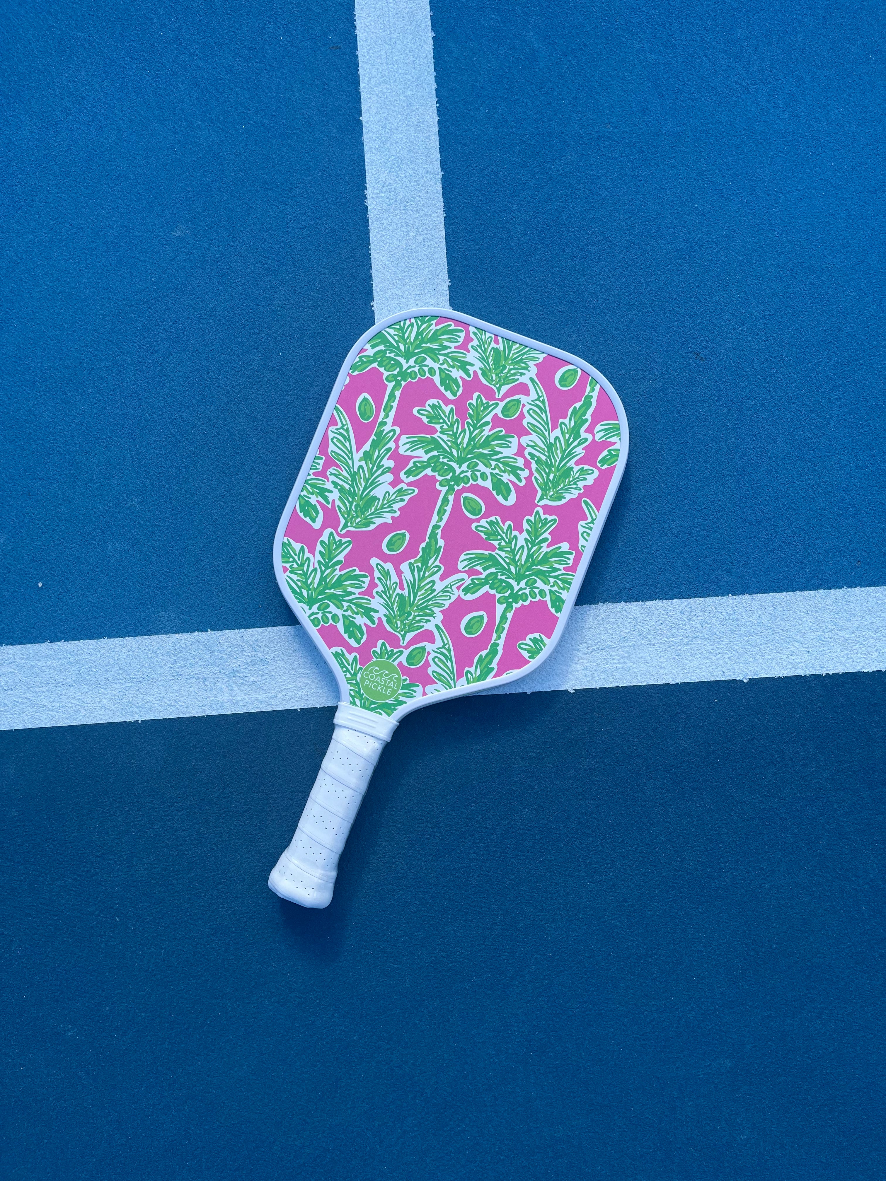 Coastal Pickle x Lilibridge - Coconut Palm Pickleball Paddle (Add-On)