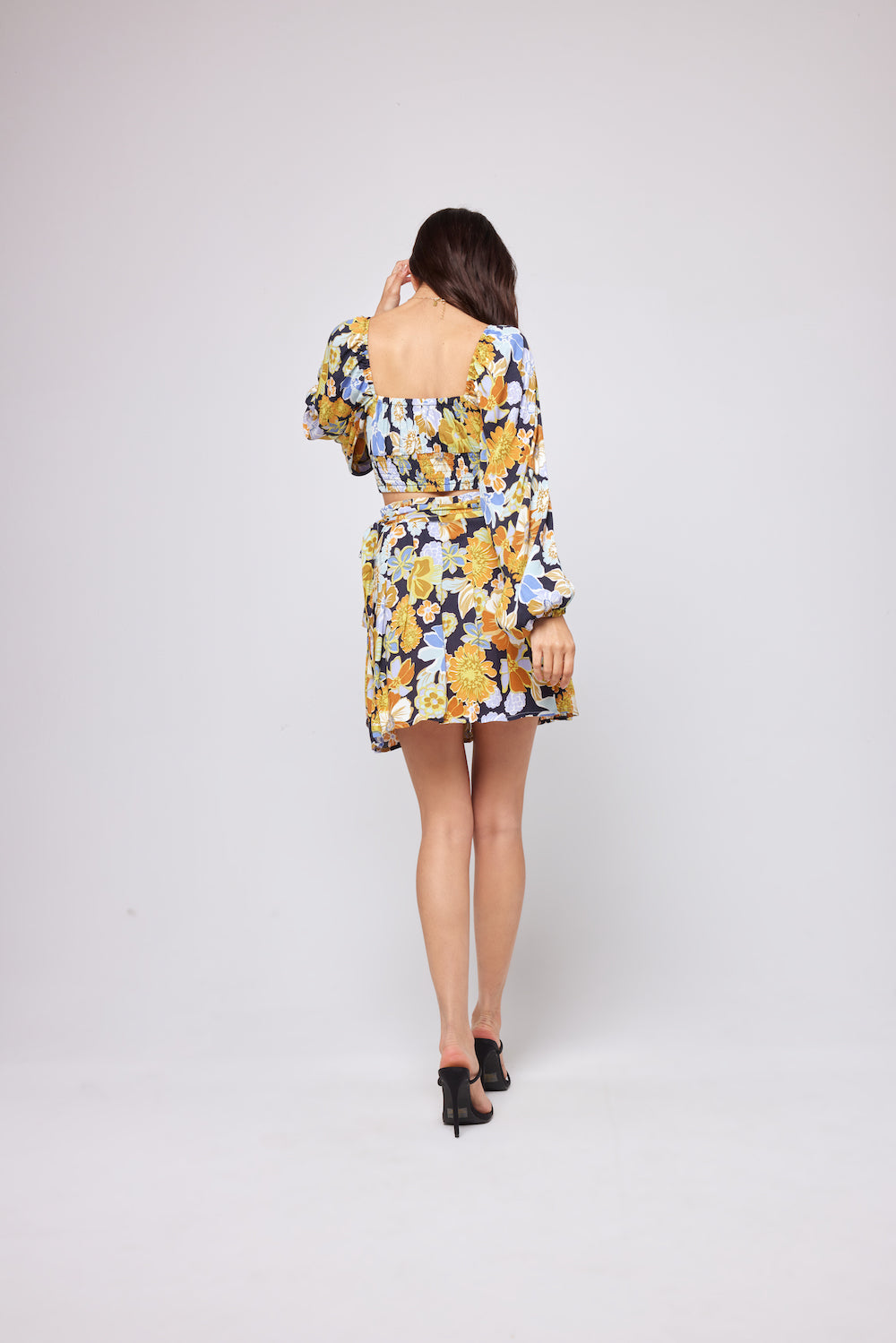 L Space - Printed Daphne Skirt - Sugar And Spice Floral (Add-On)