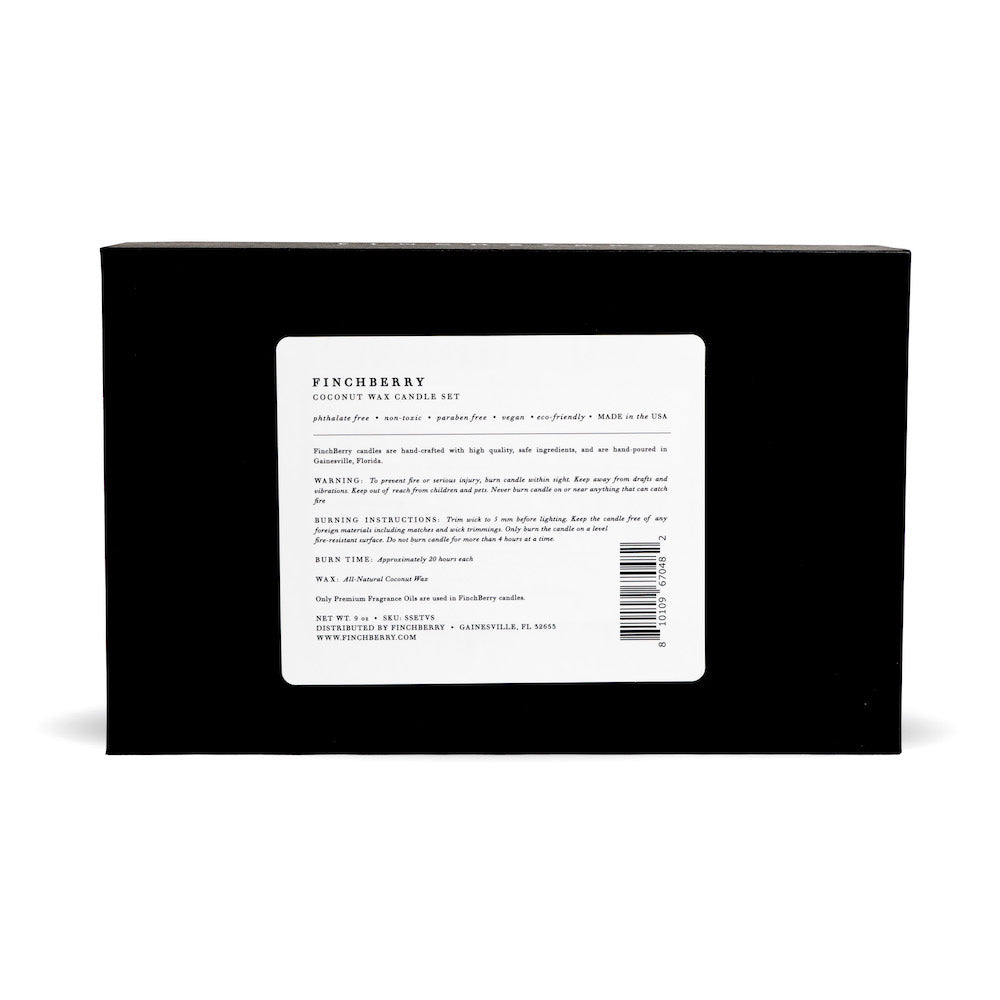 Finchberry - Coconut Wax Candle Gift Set (Add-On)
