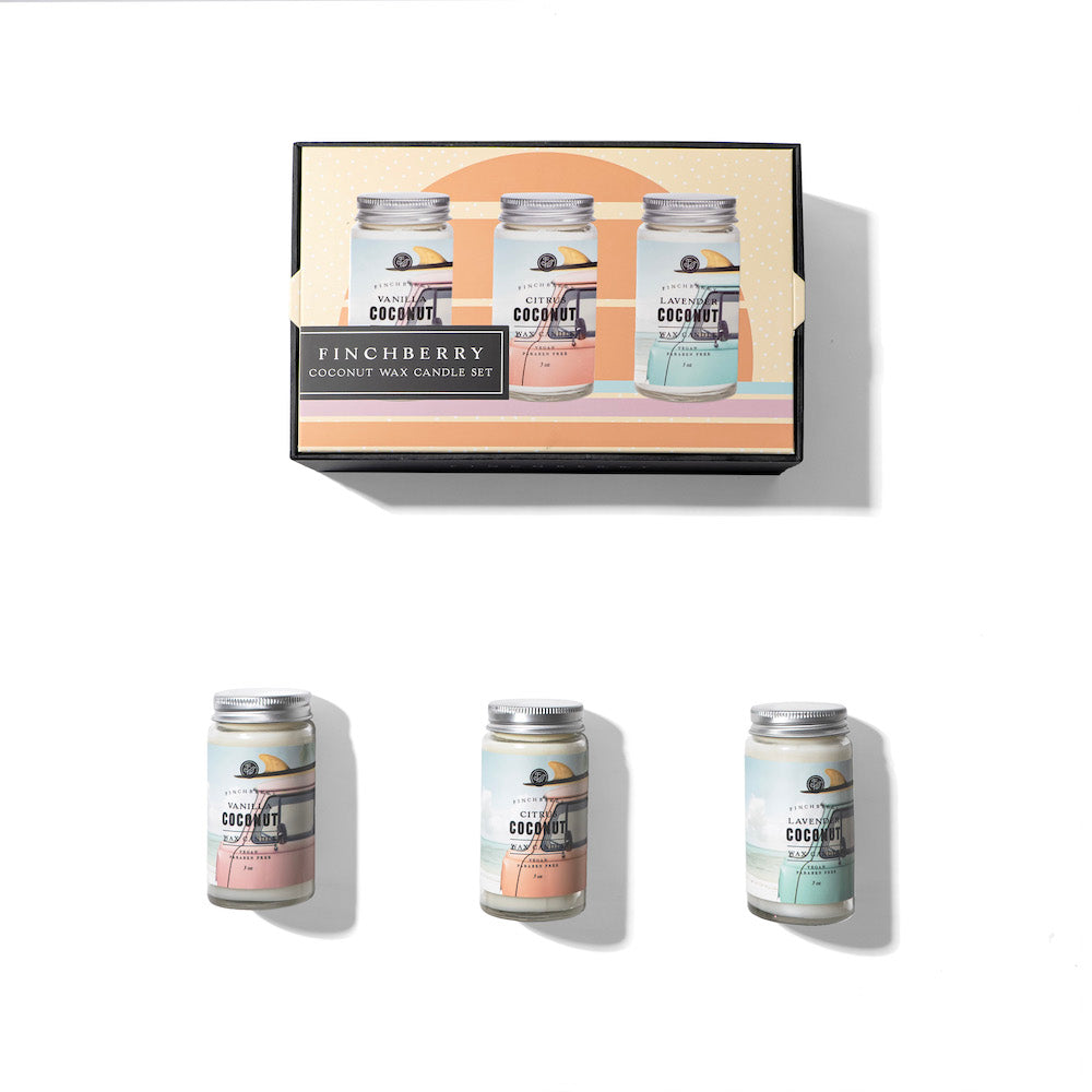 Finchberry - Coconut Wax Candle Gift Set (Add-On)