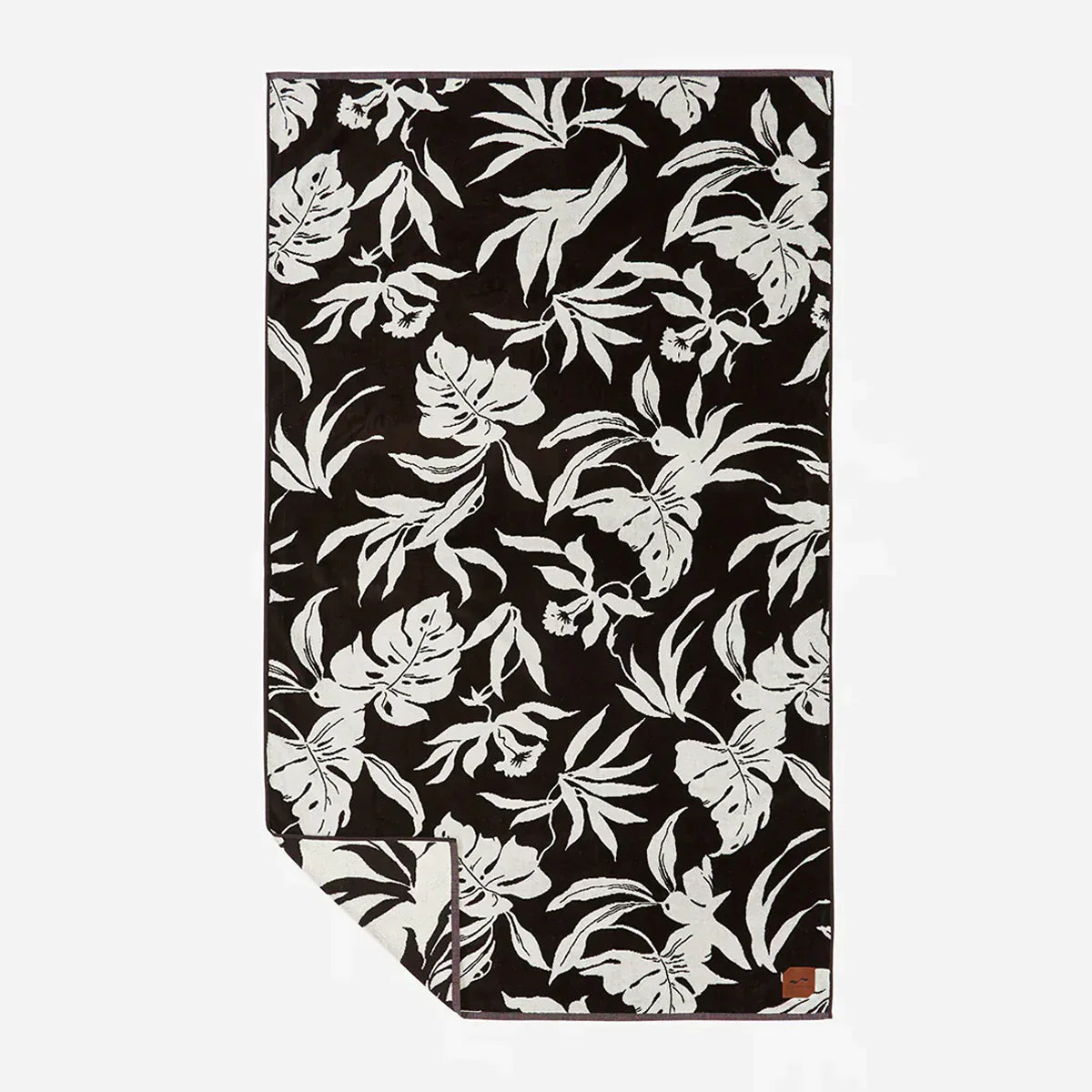 Slowtide - Hauke Oversized Beach Towel - Black - (Add-On)