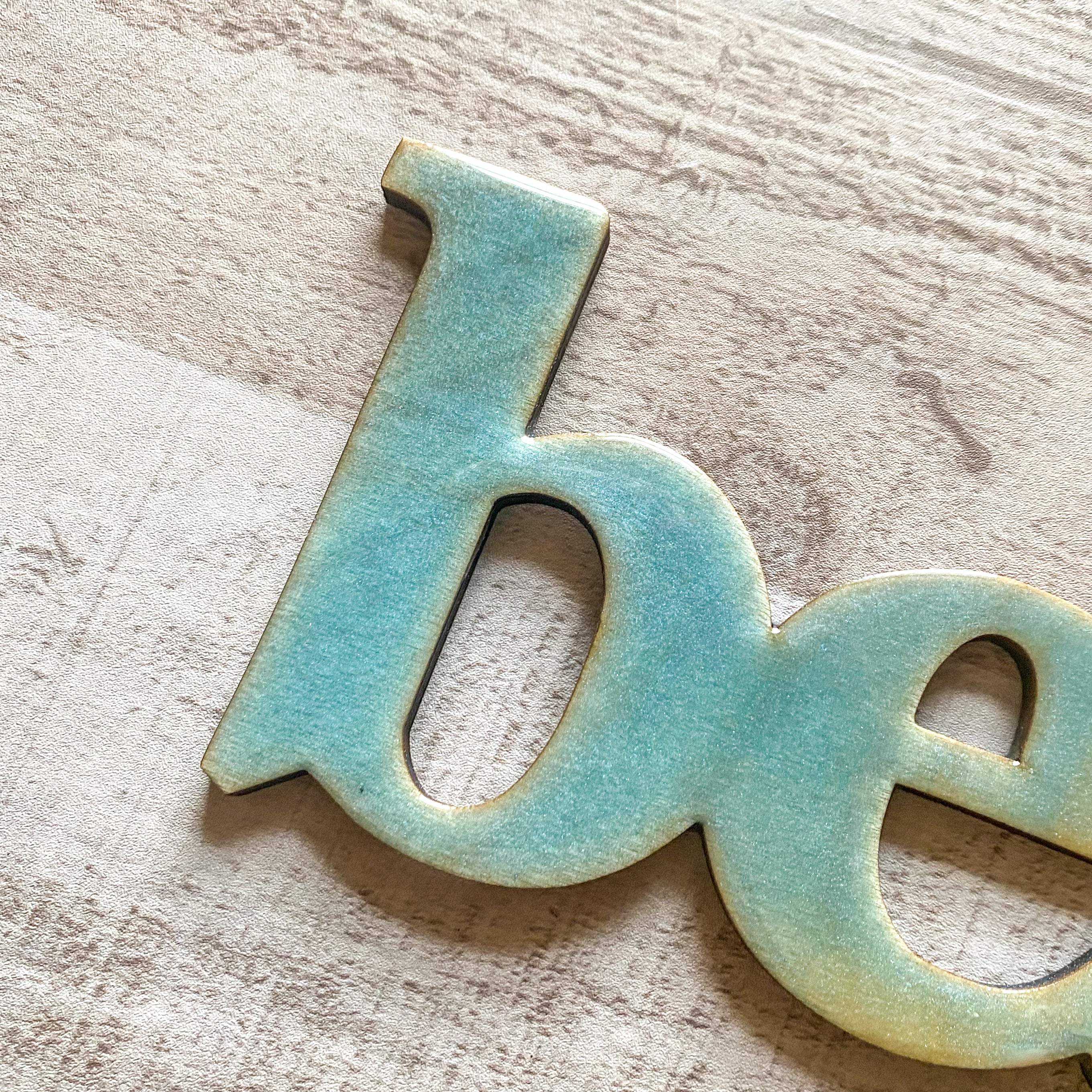 Coastal Coasters - Handmade Wood + Resin Beach Sign (Add-On)