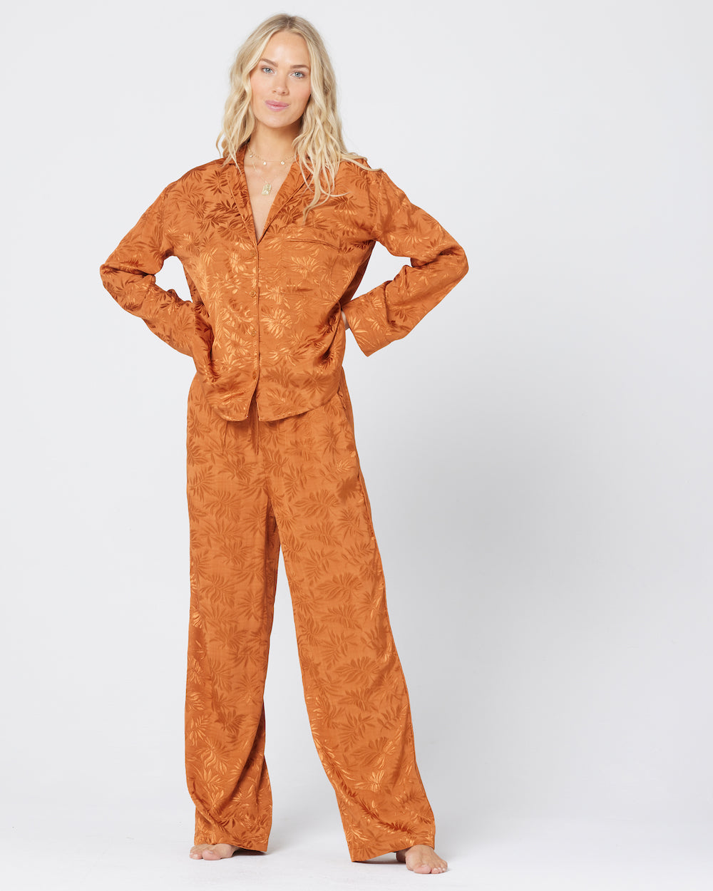 L Space - In Your Dreams PJ Set - Amber (Add-On)
