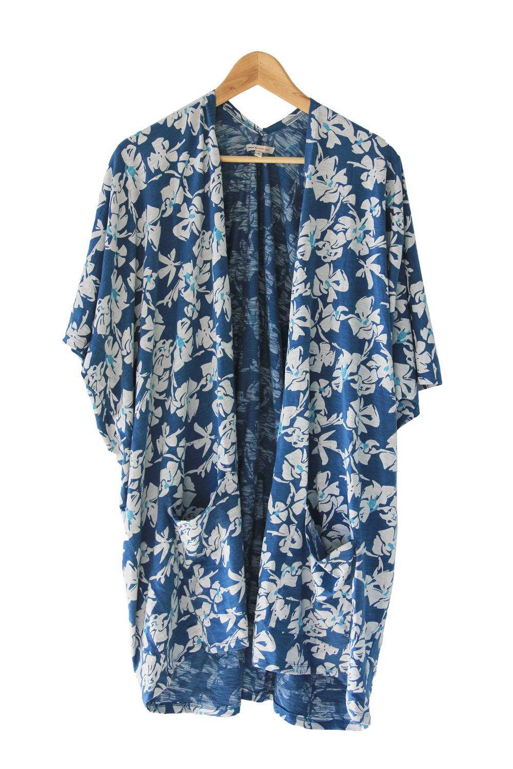 Known Supply - Hawaiian Blooms Kimono - Blue