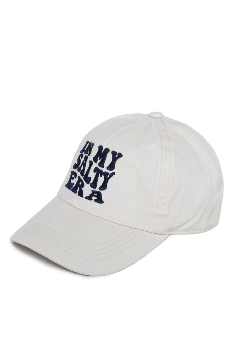 David & Young - In My Salty Era Baseball Hat - Beige (Add-On)
