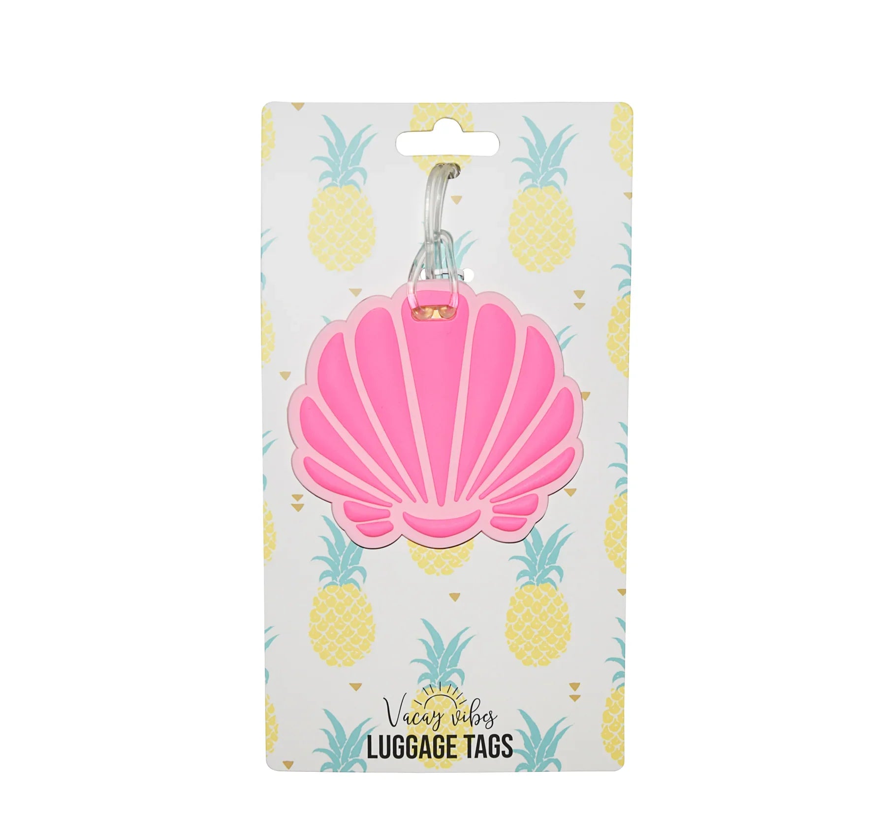 Hang Accessories - Silicone Luggage Tag - Sea Shell