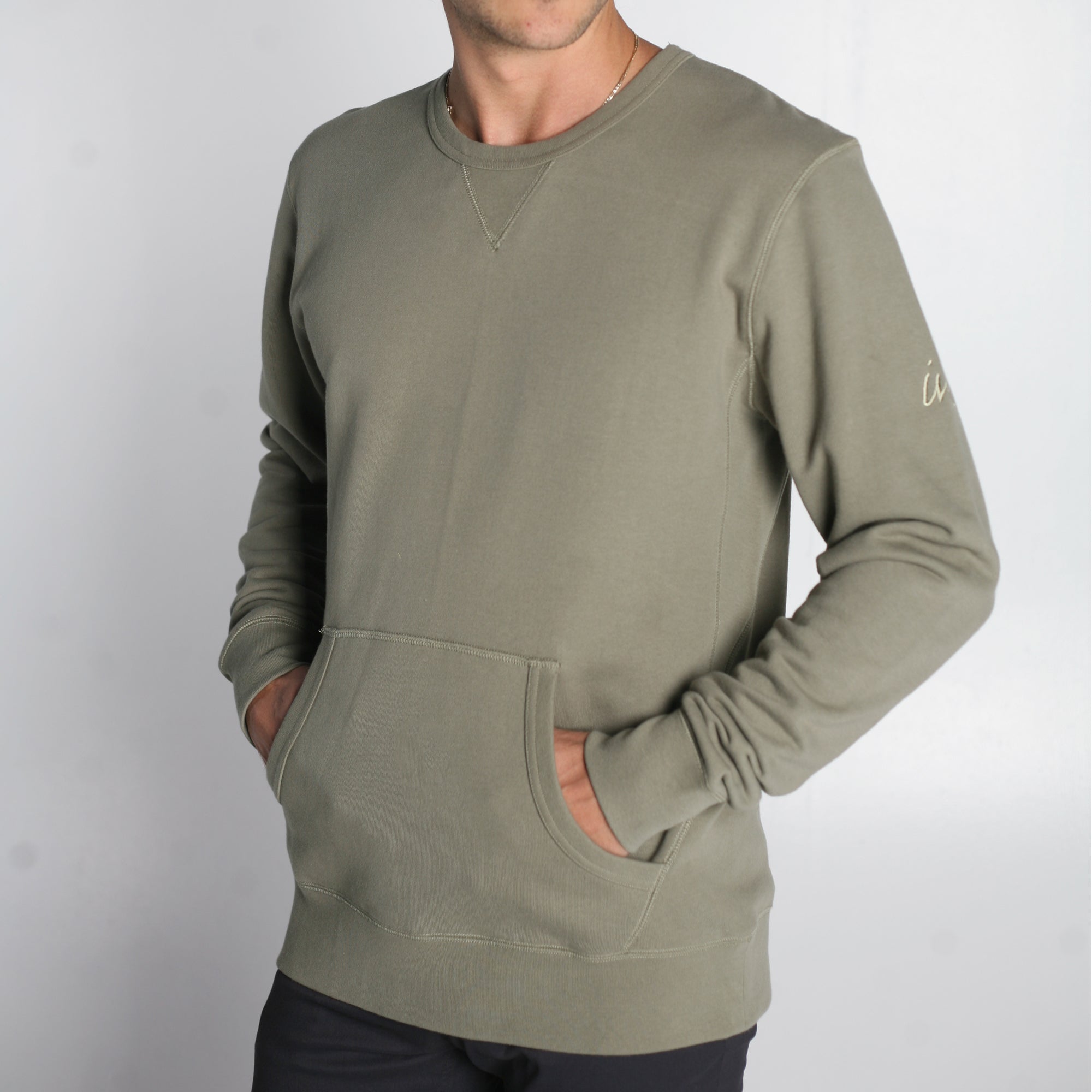 Imperial Motion - Mills Crewneck - Sage (Add-On)