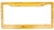 Shaka Love - Bamboo License Plate Frame - (Add-On)