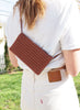 Salt + Umber - Playa Convertible Bag - Brown (Add-On)