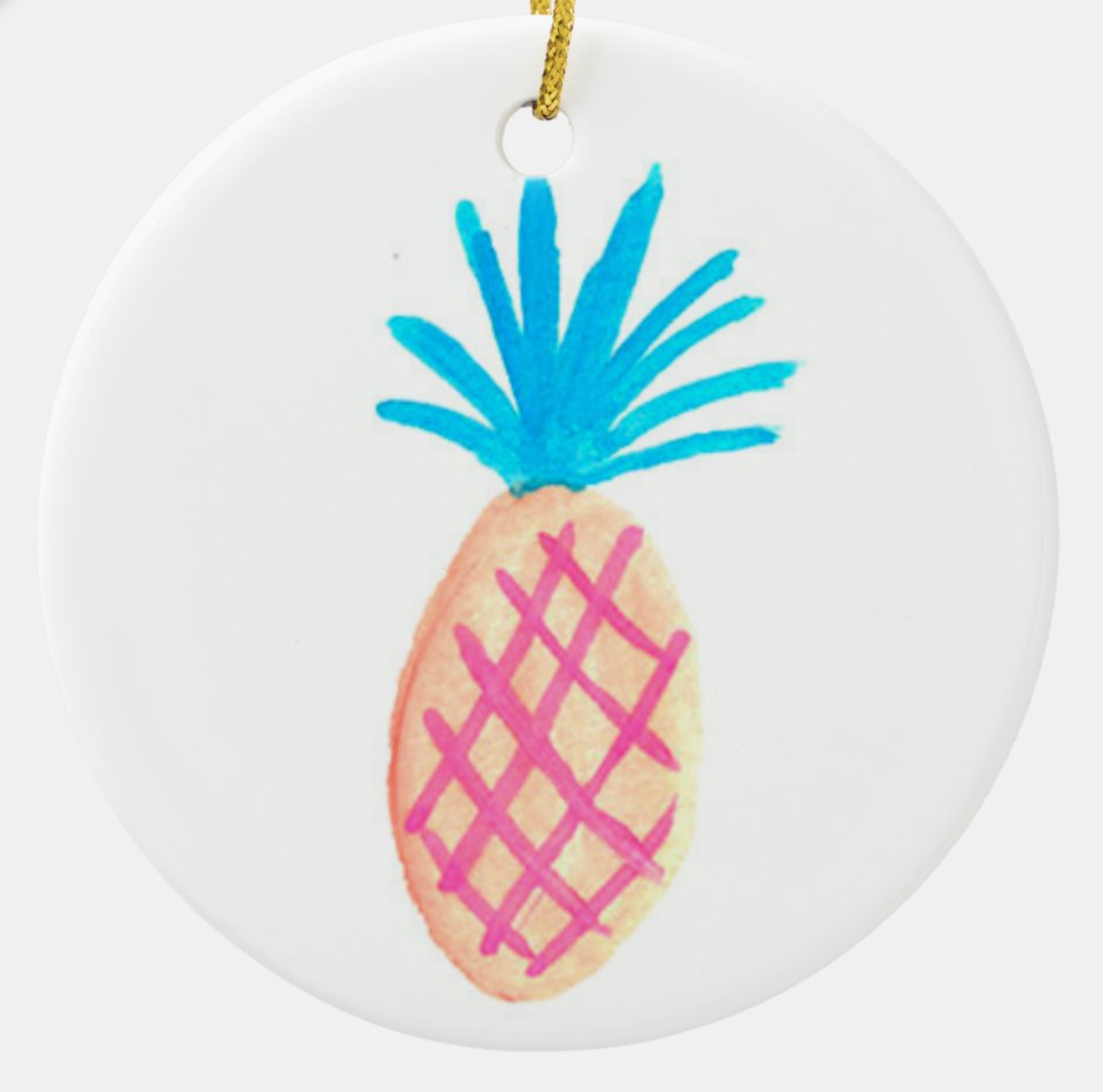 Island Haus Co. - 3 Pack Pineapple Ornament Bundle (Add-On)